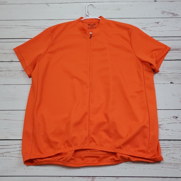 Women's Aero Tech Designs Orange Cycling Shirt 4XL - Picture 1 of 3